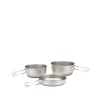 Snow Peak 3 Piece Titanium Cookset^ Sets & Kits