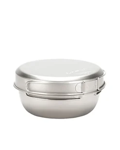 Snow Peak 3 Piece Titanium Cookset^ Sets & Kits