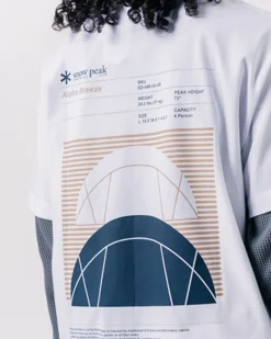 Snow Peak Alpha Breeze Typography T-Shirt^ Tops