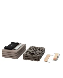 Snow Peak Campfield Futon Starter Set^ Storage Stands