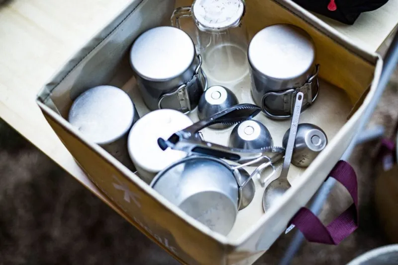 Snow Peak Camping Bucket M^ Containers