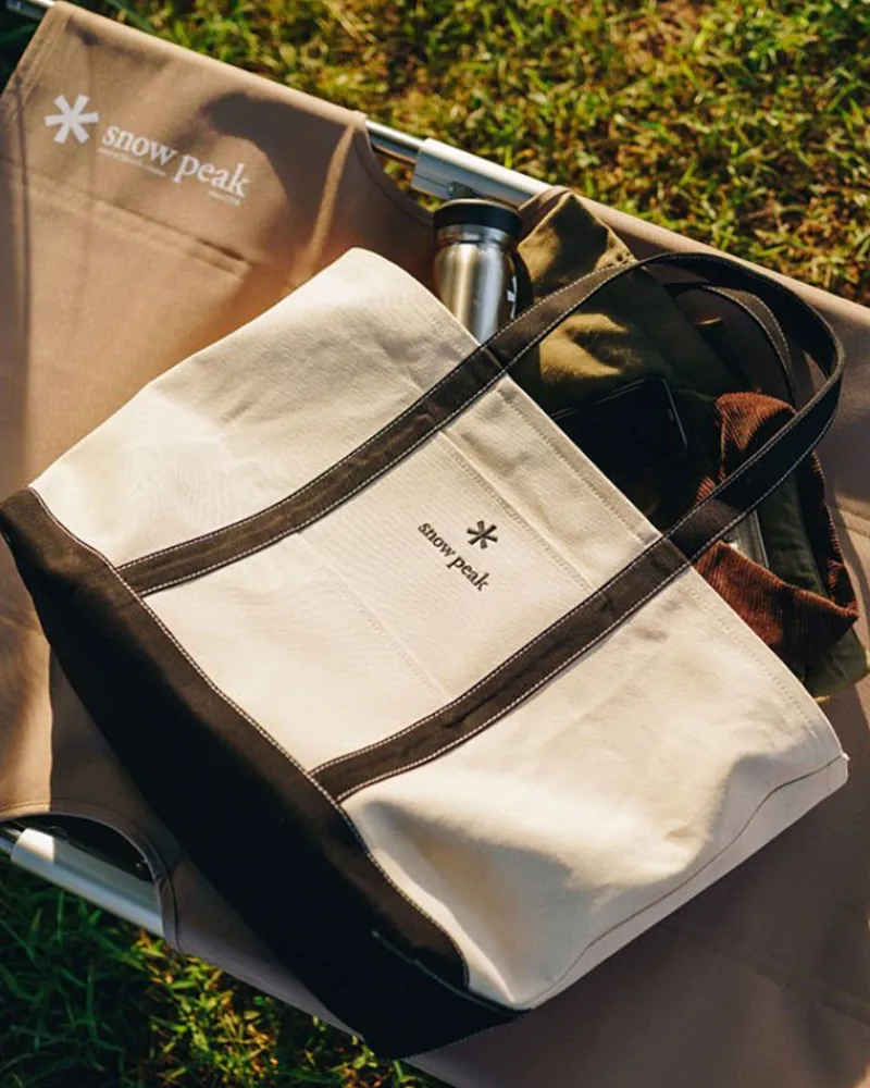 Snow Peak Canvas Noasobi Tote Large^ Accessories