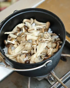 Snow Peak Cast Iron Duo^ Takibi For Cooking