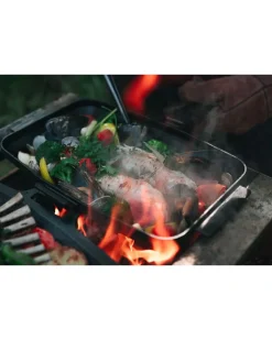 Snow Peak Cast Iron Sandwich Skillet^ Cast Iron