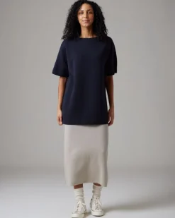 Snow Peak Cotton Nylon Boat Neck Pullover^ Sale