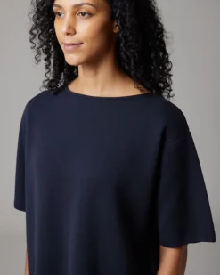 Snow Peak Cotton Nylon Boat Neck Pullover^ Sale