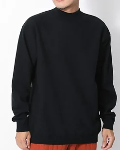 Snow Peak Cotton Polyester Knit Mockneck Long Sleeve^ Sale