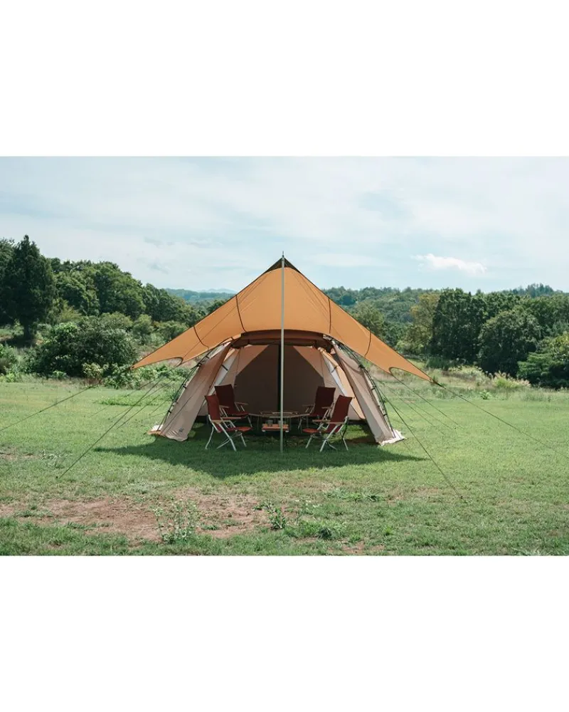 Snow Peak Festival: Connection Tarp Hexa Pro. Air^ Tents