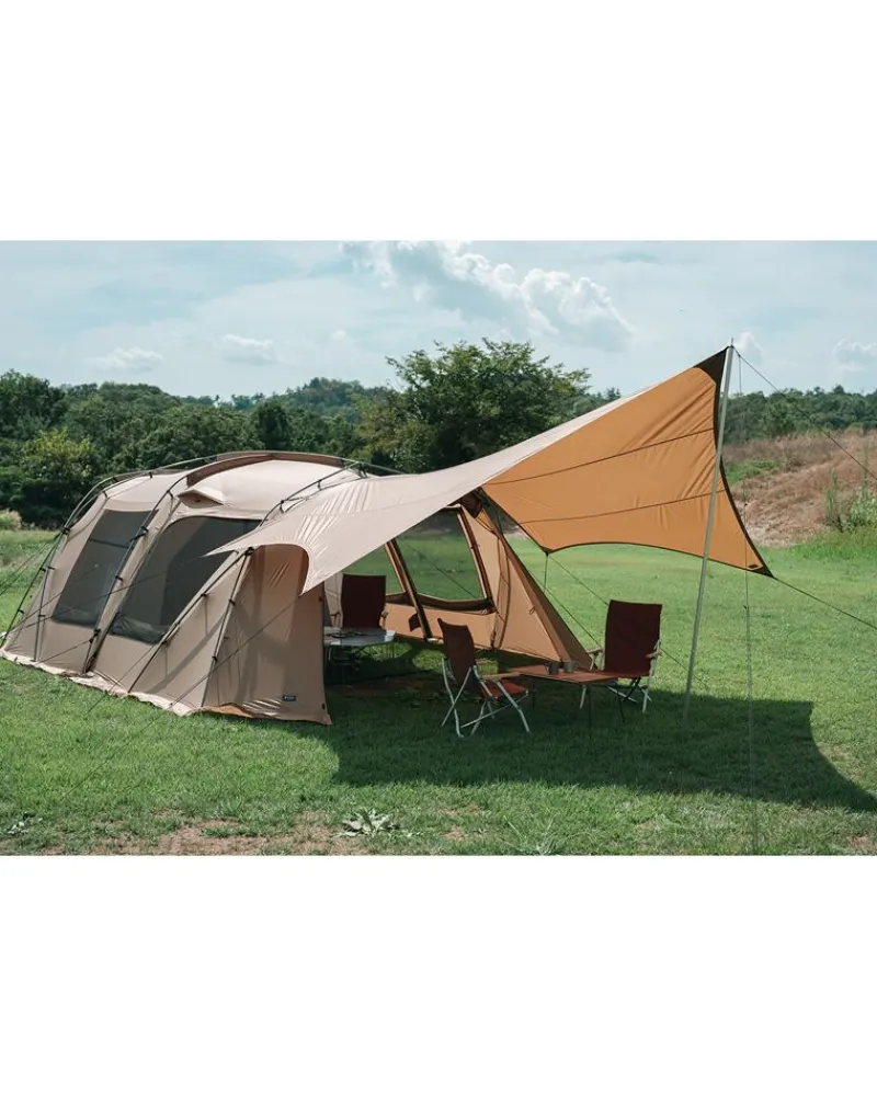 Snow Peak Festival: Connection Tarp Hexa Pro. Air^ Tents