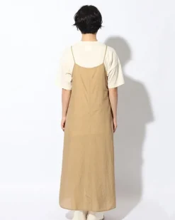 Snow Peak Hand-Woven Cotton Silk Dress^ Tops
