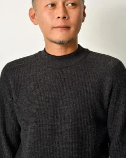Snow Peak Inoue Brothers Waffle Mock Neck Sweater^ Sale