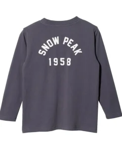 Snow Peak Kids Foam Printed Long Sleeve T-Shirt^ Sale