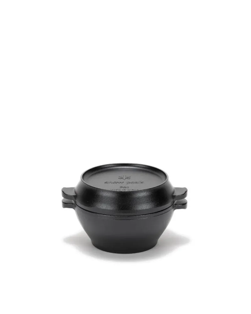 Snow Peak Micro Pot^ Cast Iron
