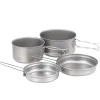 Snow Peak Multi Compact Cookset Titanium^ Cooksets