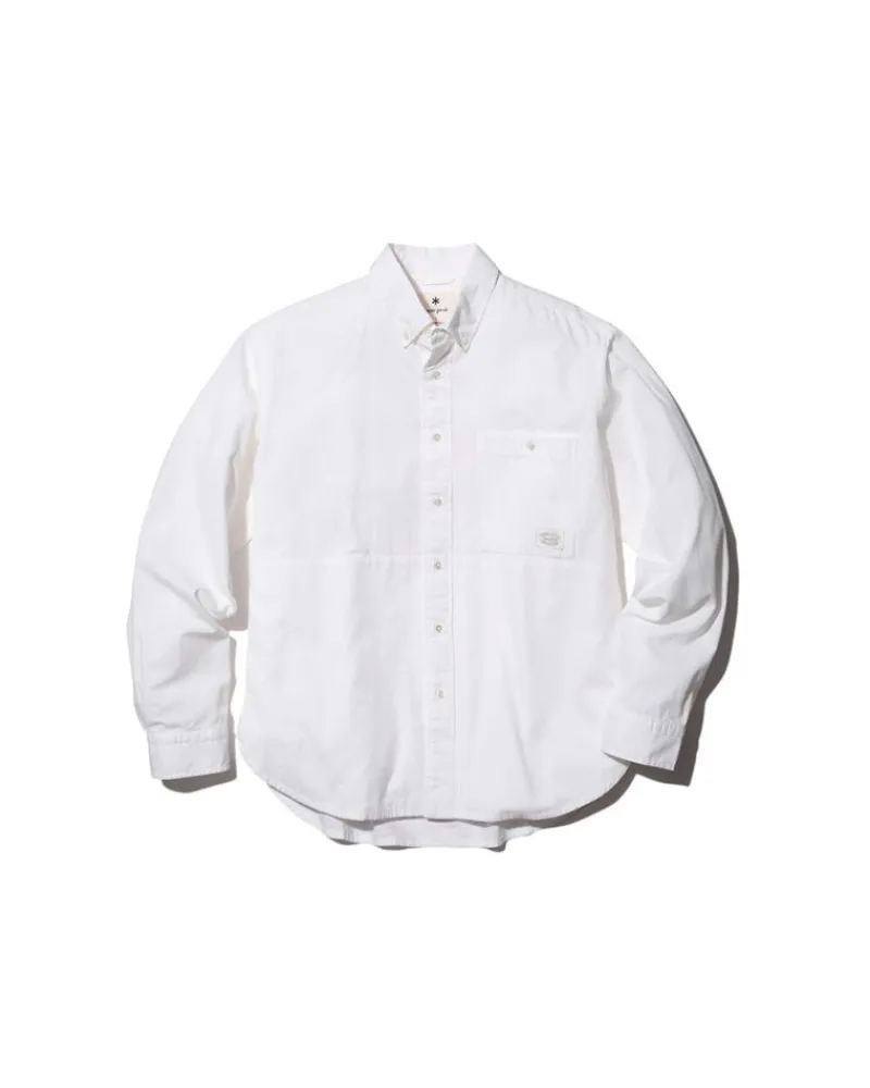 Snow Peak Organic Cotton Poplin Button-Down Shirt^ Tops