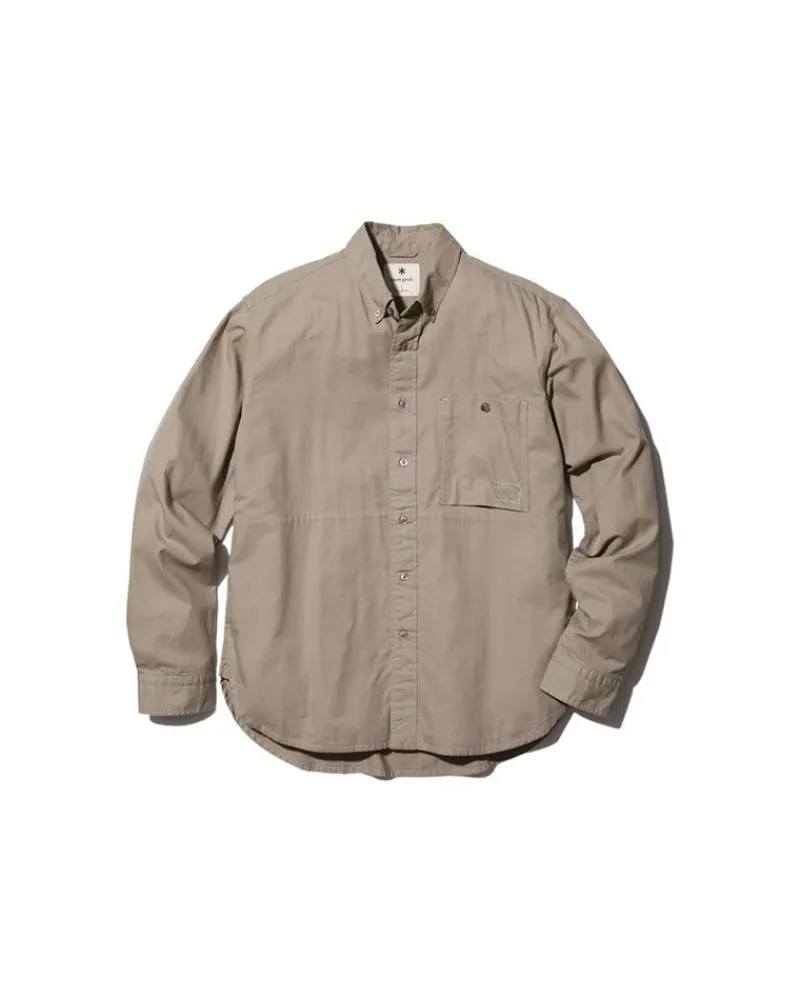 Snow Peak Organic Cotton Poplin Button-Down Shirt^ Tops