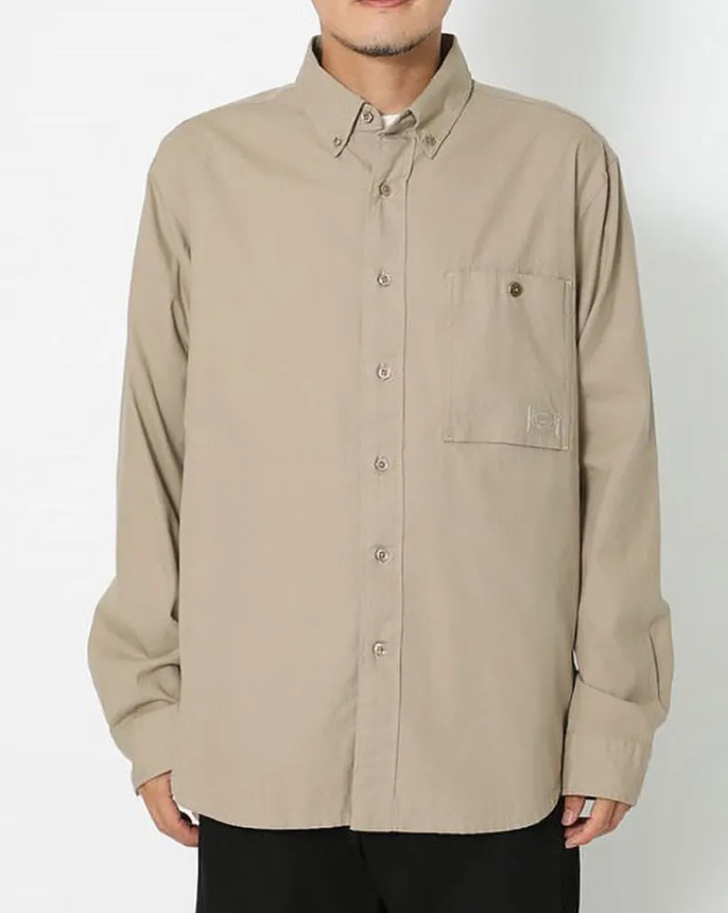Snow Peak Organic Cotton Poplin Button-Down Shirt^ Tops