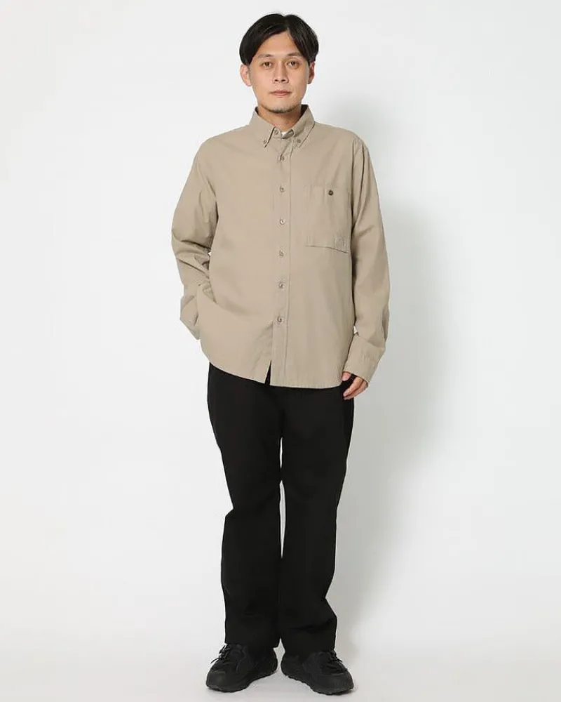Snow Peak Organic Cotton Poplin Button-Down Shirt^ Tops