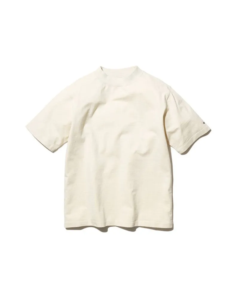 Snow Peak Recycled Cotton Heavy Mockneck T-Shirt^ Eco-Conscious Apparel