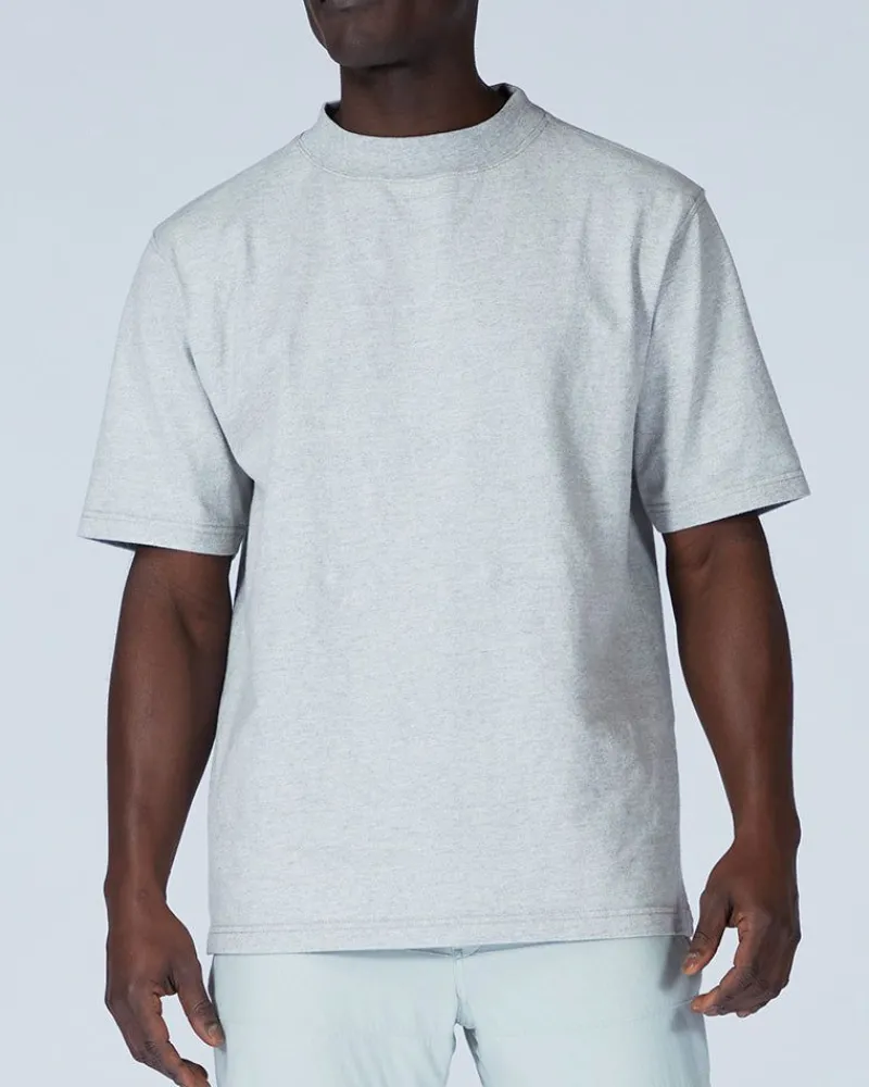 Snow Peak Recycled Cotton Heavy Mockneck T-Shirt^ Eco-Conscious Apparel