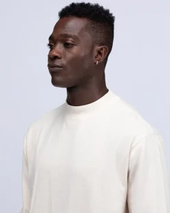 Snow Peak Recycled Cotton Mockneck Long Sleeve T-Shirt^ Tops