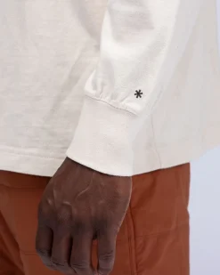 Snow Peak Recycled Cotton Mockneck Long Sleeve T-Shirt^ Tops