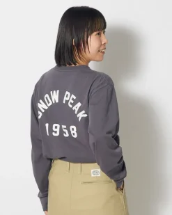Snow Peak Foam Printed Long Sleeve T-Shirt^ Sale