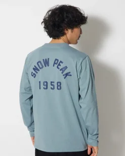 Snow Peak Foam Printed Long Sleeve T-Shirt^ Sale