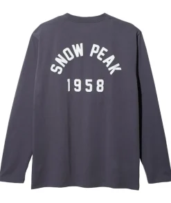 Snow Peak Foam Printed Long Sleeve T-Shirt^ Eco-Conscious Apparel
