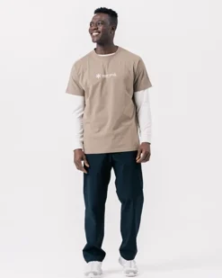 Snow Peak Soft Cotton Logo Short Sleeve T-Shirt^ Tops