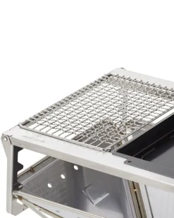 Snow Peak Stainless Half Grill Pro^ Cooking