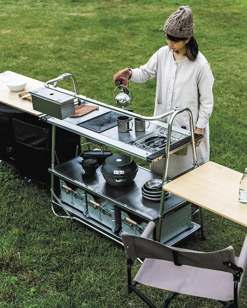 Snow Peak Stainless Kitchen Table^ Frames & Legs