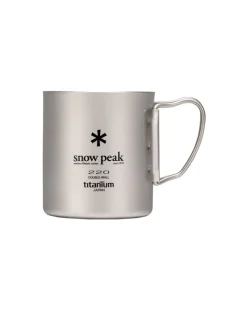 Snow Peak Ti -Double 220 Mug^ Mugs