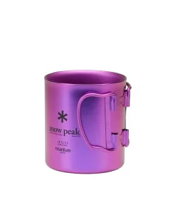 Snow Peak Ti-Double 450 Anodized Mug^ Mugs