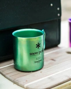 Snow Peak Ti-Double 450 Anodized Mug^ Mugs