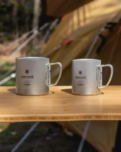 Snow Peak Ti-Double 450 Mug^ Mugs