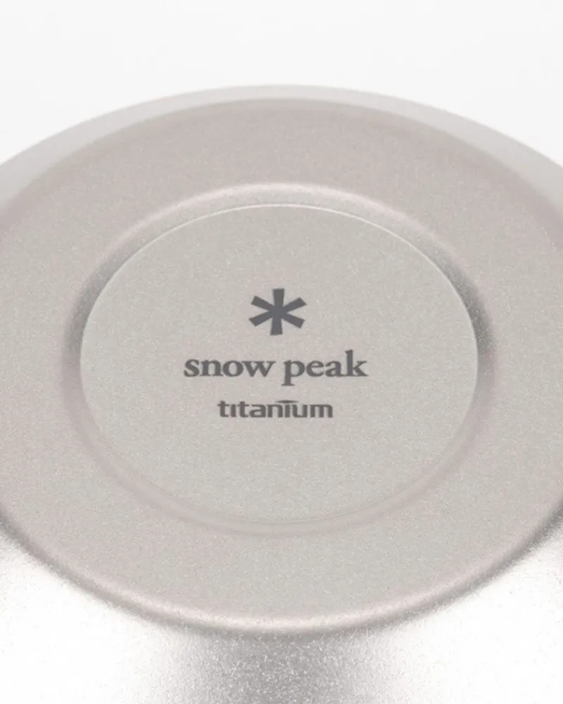 Snow Peak Ti-Double Bowl In 600Ml^ Dishes