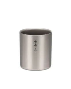 Snow Peak Ti-Double H450 Stacking Mug^ Mugs