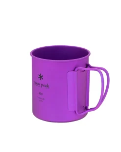 Snow Peak Ti-Single 450 Anodized Cup^ Cups
