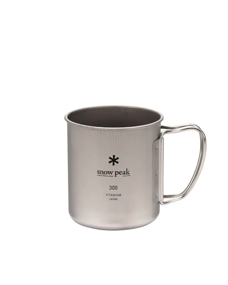 Snow Peak Ti-Single 300 Cup^ Cups