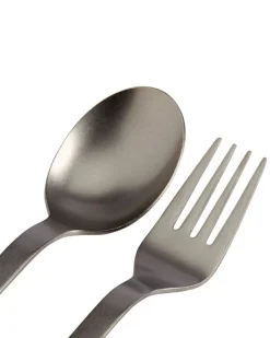 Snow Peak Titanium Fork & Spoon Set^ Utensils