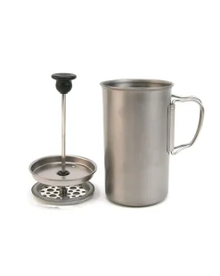 Snow Peak Titanium French Press^ Coffee & Tea