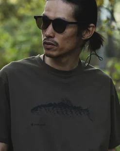 Snow Peak Toned Trout Sign Of Fish T-Shirt^ Tops