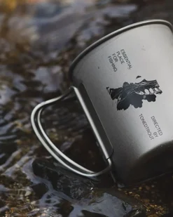 Snow Peak Toned Trout Ti-Single 300 Cup^ Mugs